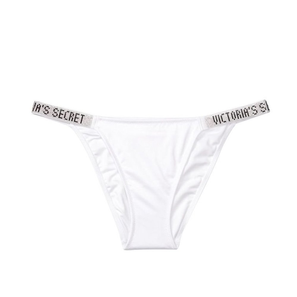 Medium VS Shine Strap String Bikini Bottom